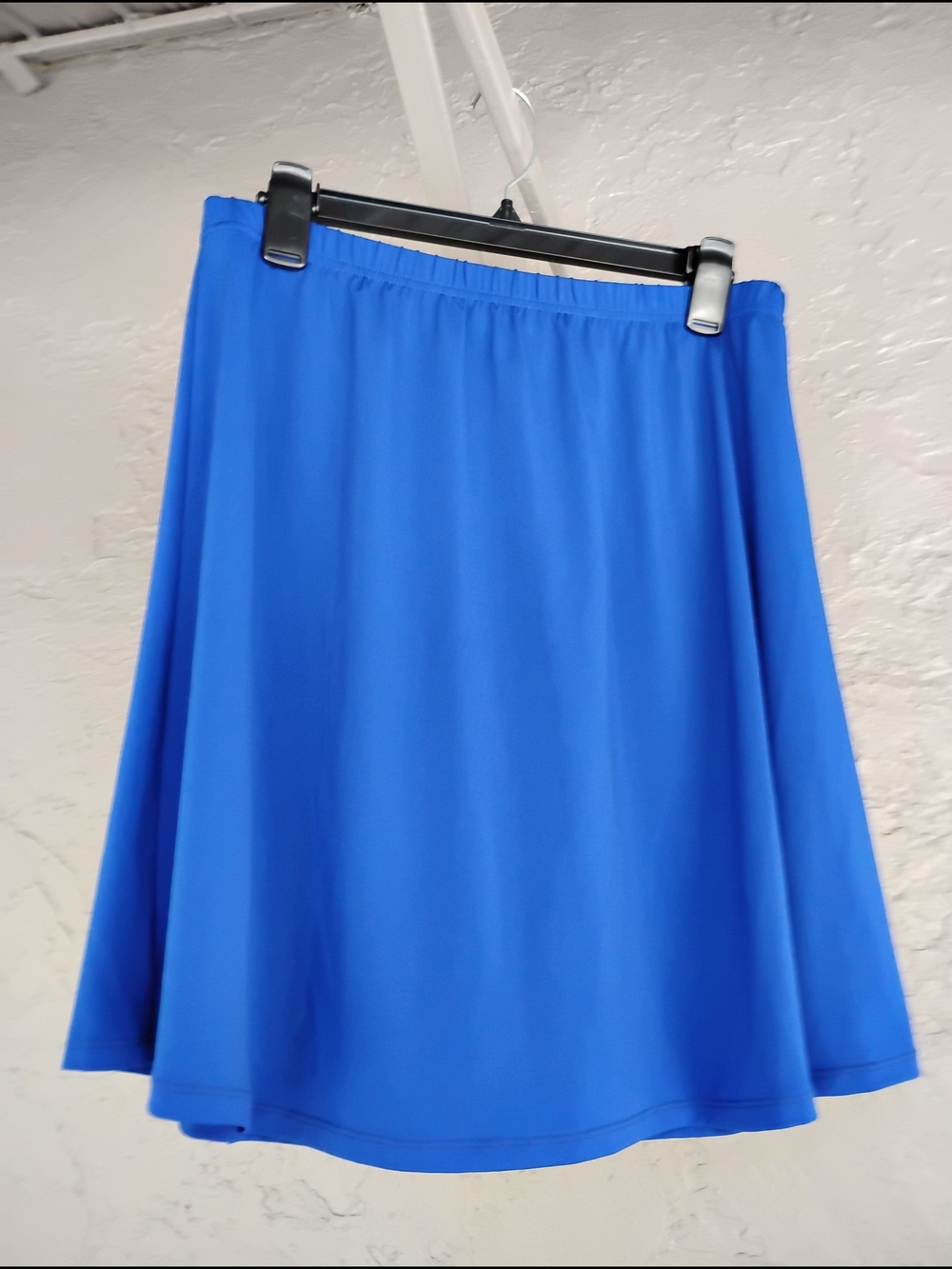 Magellan Travel Skirt Stretch Elastic Waist Blue Size M